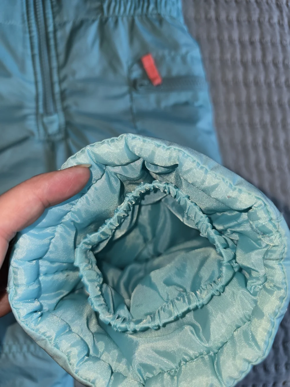 Carter's Light Turquoise Snow Overalls Bib